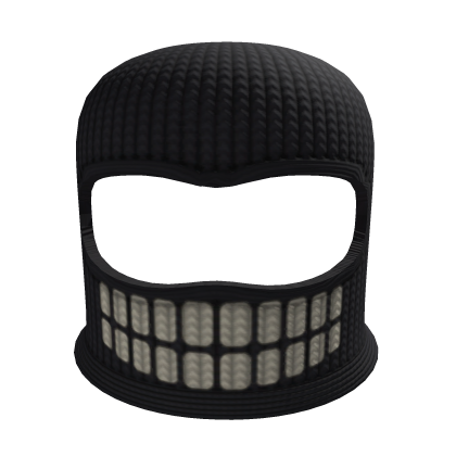💀 Black Skull Balaclava [Lowered] | Ski Mask