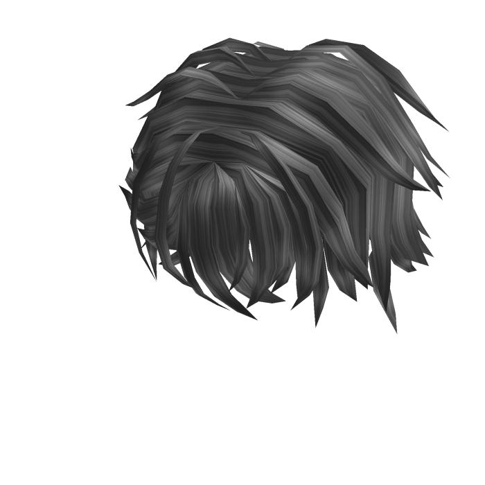 grey goth emo anime hair