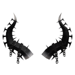 ✅ Black Hellbound Horns