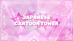 🌸Japońska Wieża Kreskówek