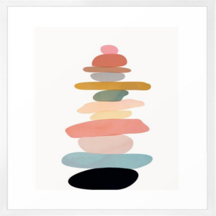 pastel stacked pebbles Roblox decal
