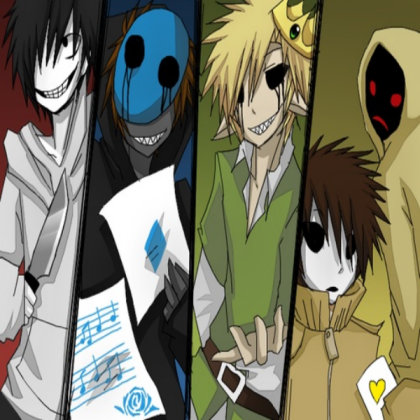 Creepypasta Jeff, Ben, Eyeless Jack, Masky, hoodie Roblox decal