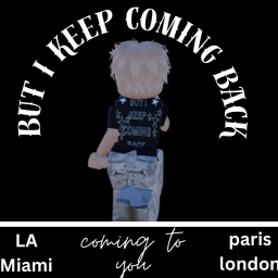 But I Keep Coming Back World Tour {Aidan's Stages}