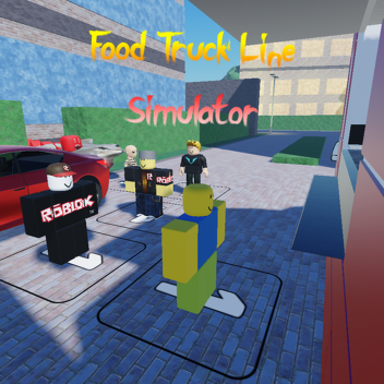 Food Truck Line Simulator