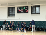 Basketball game at school