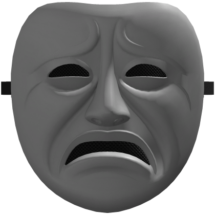 White Tragedy Mask