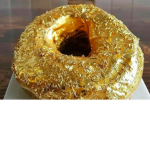 golden donut