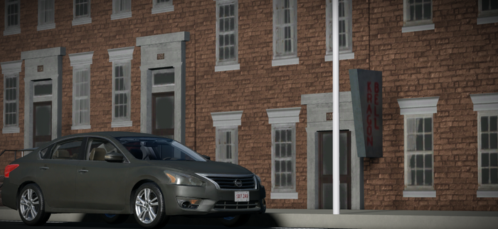Quantum Break Nissan Altima preview 1
