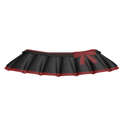 ʚ♡ɞ Adorable Dolly Simple Red Black Skirt