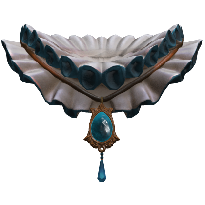 Blue Jester Neck Ruffle 1.0 Roblox item