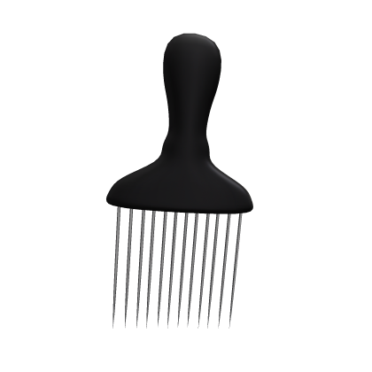 Black Hairpick