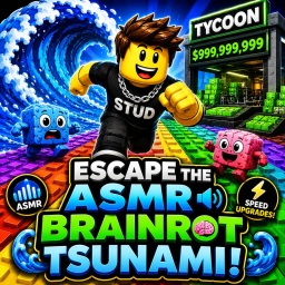 Escape The ASMR Brainrot Tsunami!