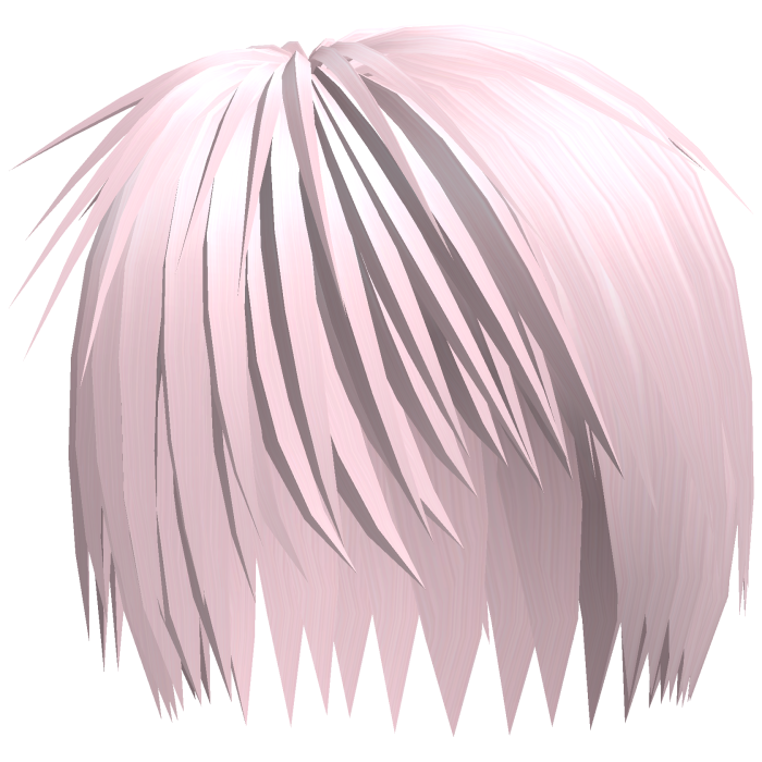 Emo Razor Cut Layered Hair (Pink)