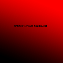 Weight Lifting Simulator