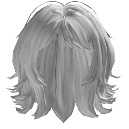 Cute White Girly Hair Roblox item