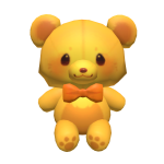 Golden Little Bear Backpack