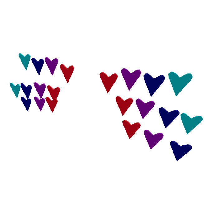Alpha sans Juge wing(❤💜💙💚⚔AU sans)