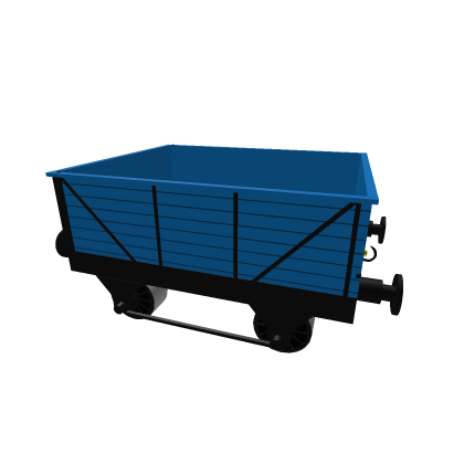 7 Plank Truck (Blue; CGI)