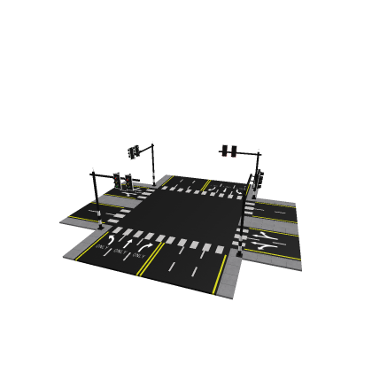 Large road/Medium road + intersection