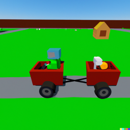 Cart ride to TheGuyWhoAsked