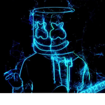 marshmello azul nueva