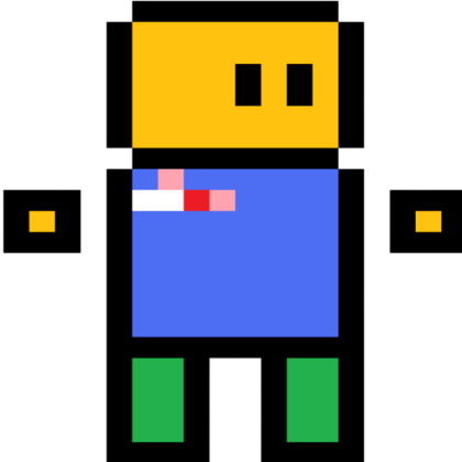 Pixel Noob Roblox decal