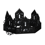 [GLITCH] Midnight Black Animated 8Bit Crown