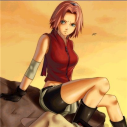 Sakura Haruno from Naruto Shippuden Roblox decal