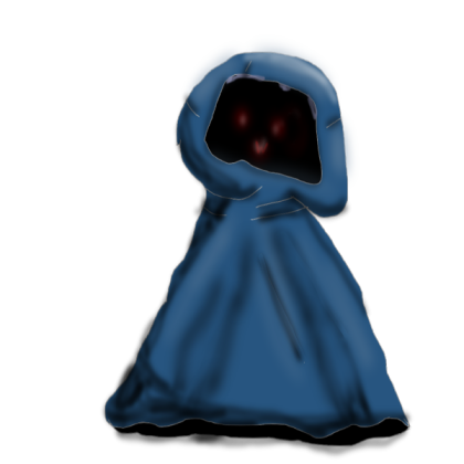 The creepy cloak person Roblox decal