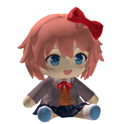 Sayori Plush Shoulder (R) [DDLC] Roblox item