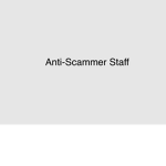 Anti-Scammer Staff!