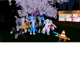 the furry streamer group vibing room