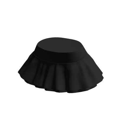 Chic Black Layered Skirt