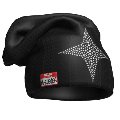 M11! - Oversized Beanie Diamond Star