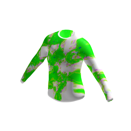 Green & White Smoke Shirt thumbnail