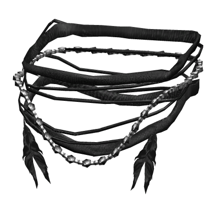 Left Black Historic Worn Arm Wraps