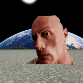 run away from the rock on the moon