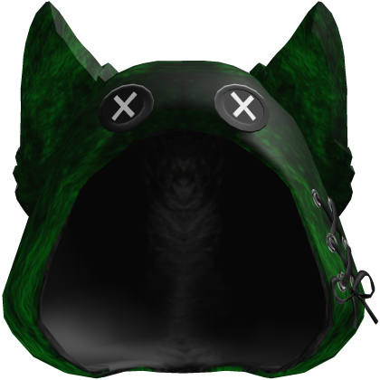 Green Scene Cat Hood