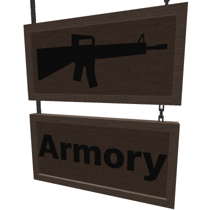 Armory Sign