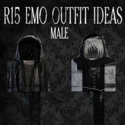 [🕷️] R15 Emo/Gothic Boy Outfit Ideas icon