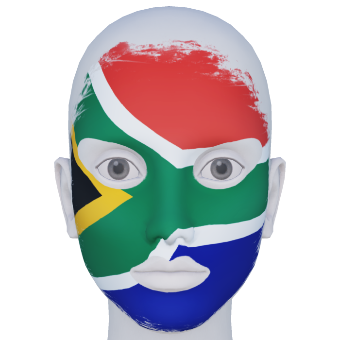South Africa Facepaint
