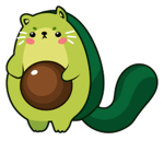 Die Avocado Katzen
