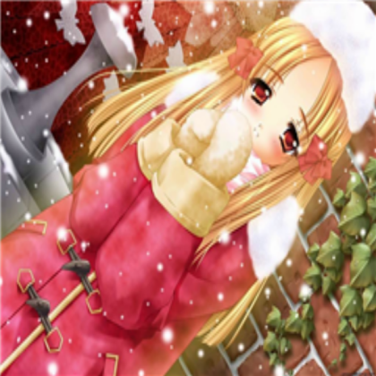 Anime christmas girl 5 Roblox decal