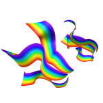 Rainbow Trail Head Ribbons