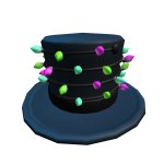 Blue Lights Top Hat