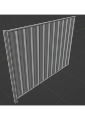 Australian Metal / Steel Colorbond Fence preview 1