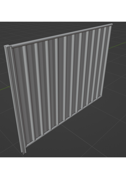 Australian Metal / Steel Colorbond Fence preview 1