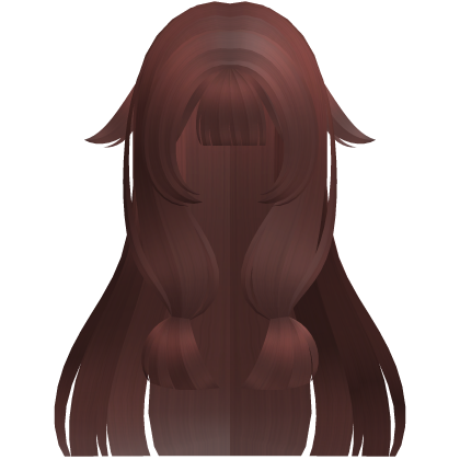 red columbina sweet anime cosplay hair