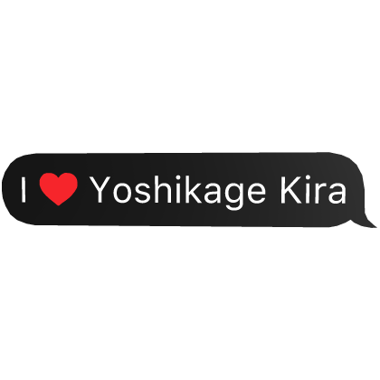 Kira Yoshikage