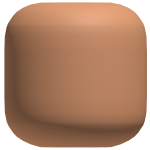 Faceless Nougat Head